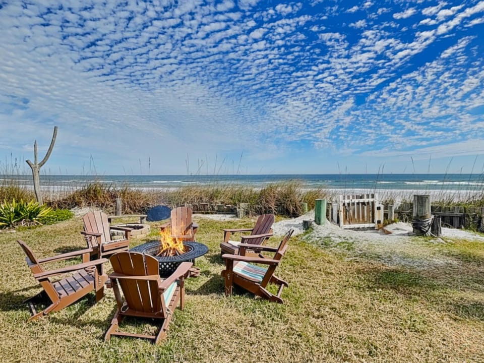 Patio, Natural landscape, Seating area, Beach, Sea view