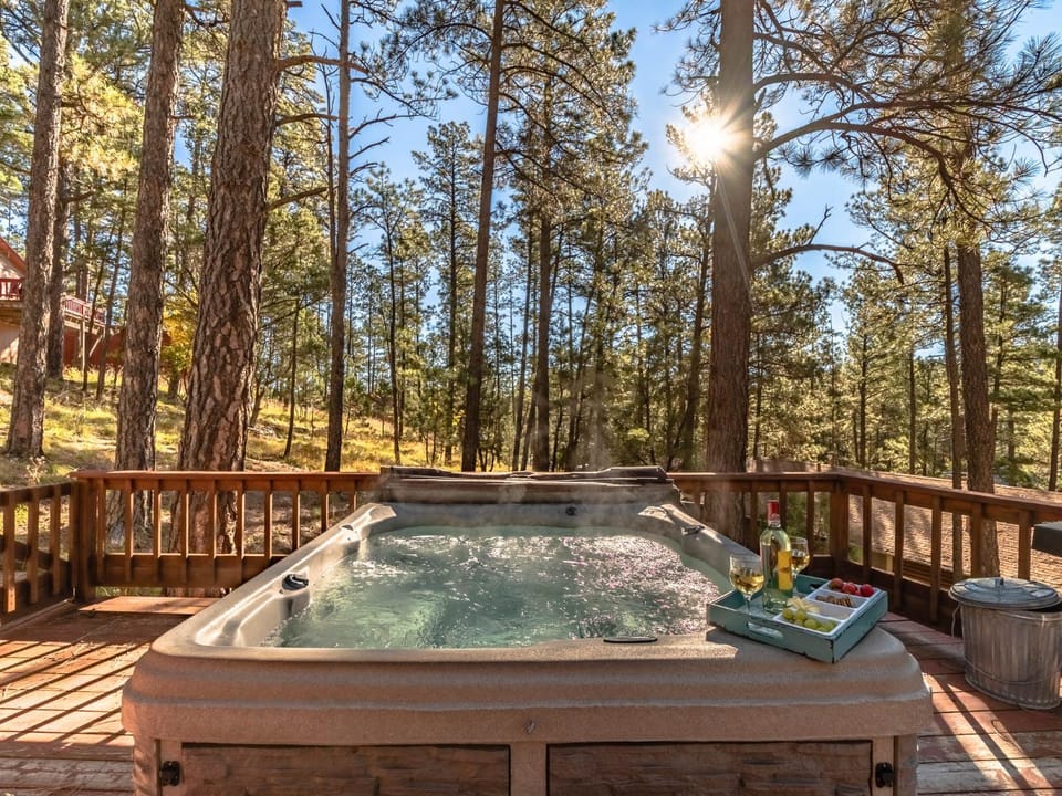 Natural landscape, Hot Tub, Balcony/Terrace