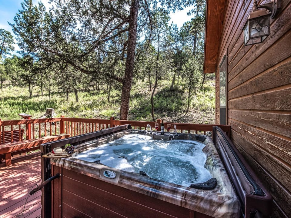 Natural landscape, Garden, Hot Tub, Balcony/Terrace