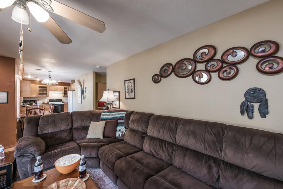 Kitchen or kitchenette, Living room, Seating area, furniture
