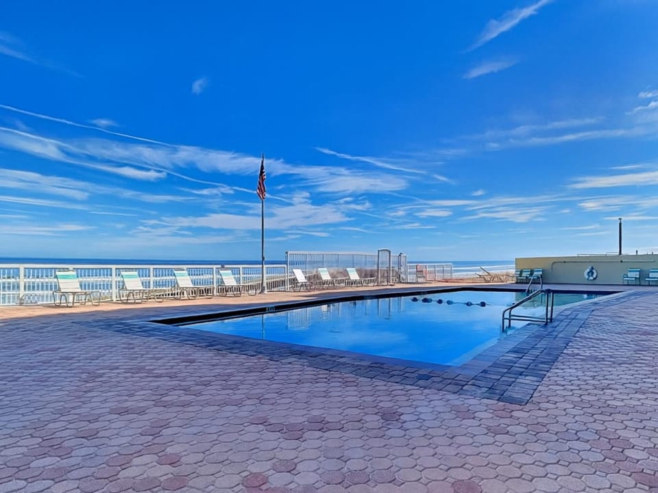 Patio, Sea view, Swimming pool