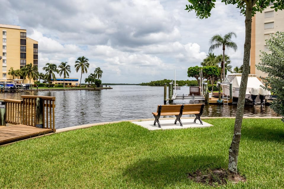 Natural landscape, Garden, River view