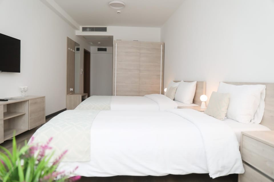 Bed, TV and multimedia, Photo of the whole room, Bedroom, wardrobe, air conditioner