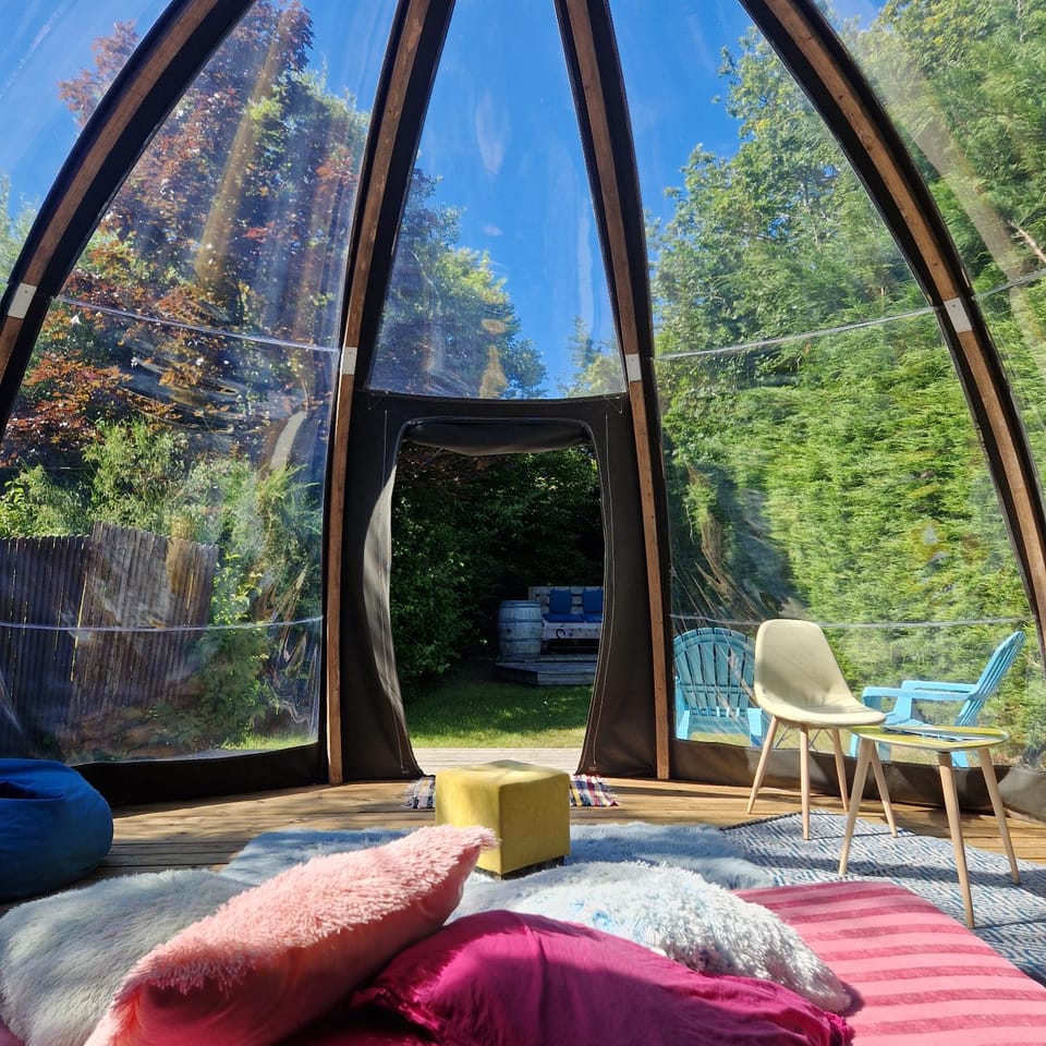 bulle de bonheur a 500 m pas de la plage Luxury tent in Cancale