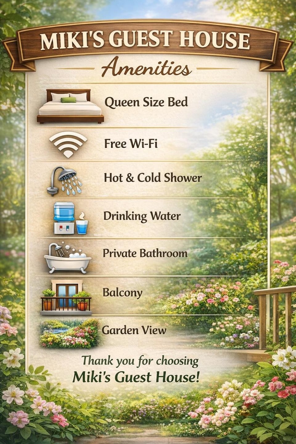 MIKI's Guest House Bed and Breakfast in Siquijor