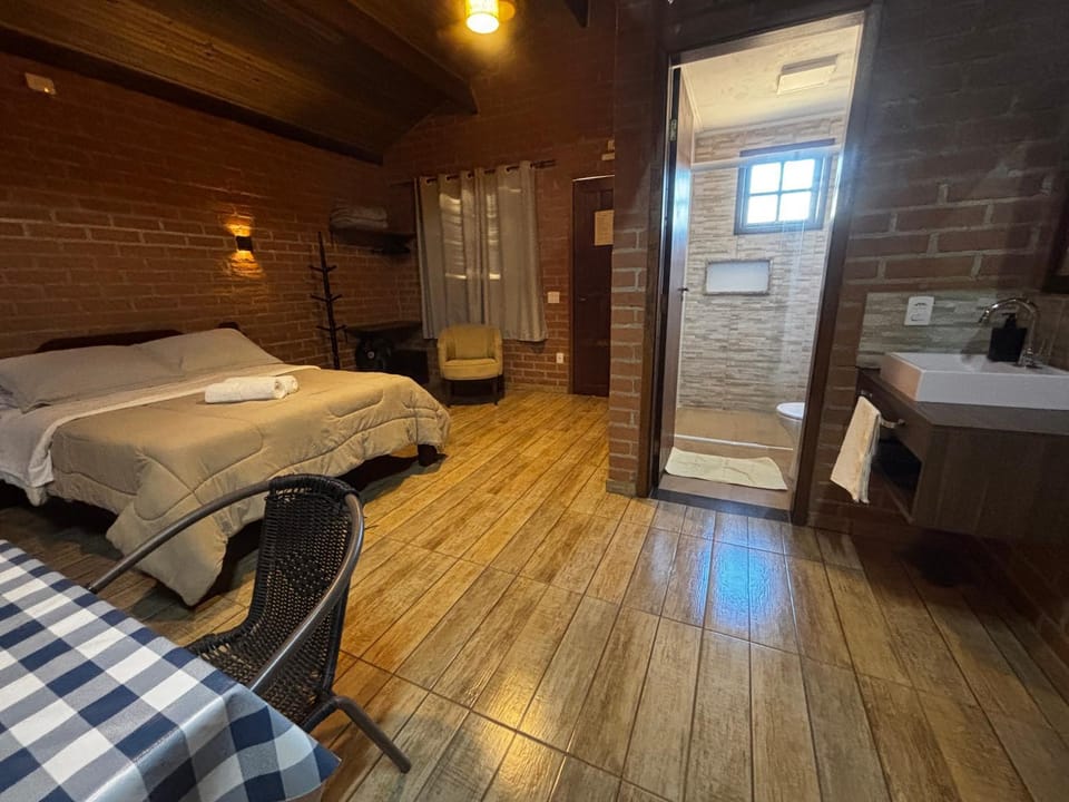 Chalés Canto da Serra Chalet in State of São Paulo