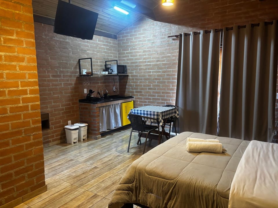 Chalés Canto da Serra Chalet in State of São Paulo