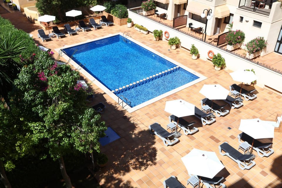 Pool view, Swimming pool