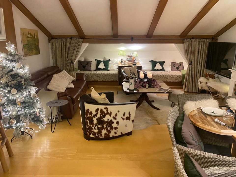 Living room, Seating area, Dining area