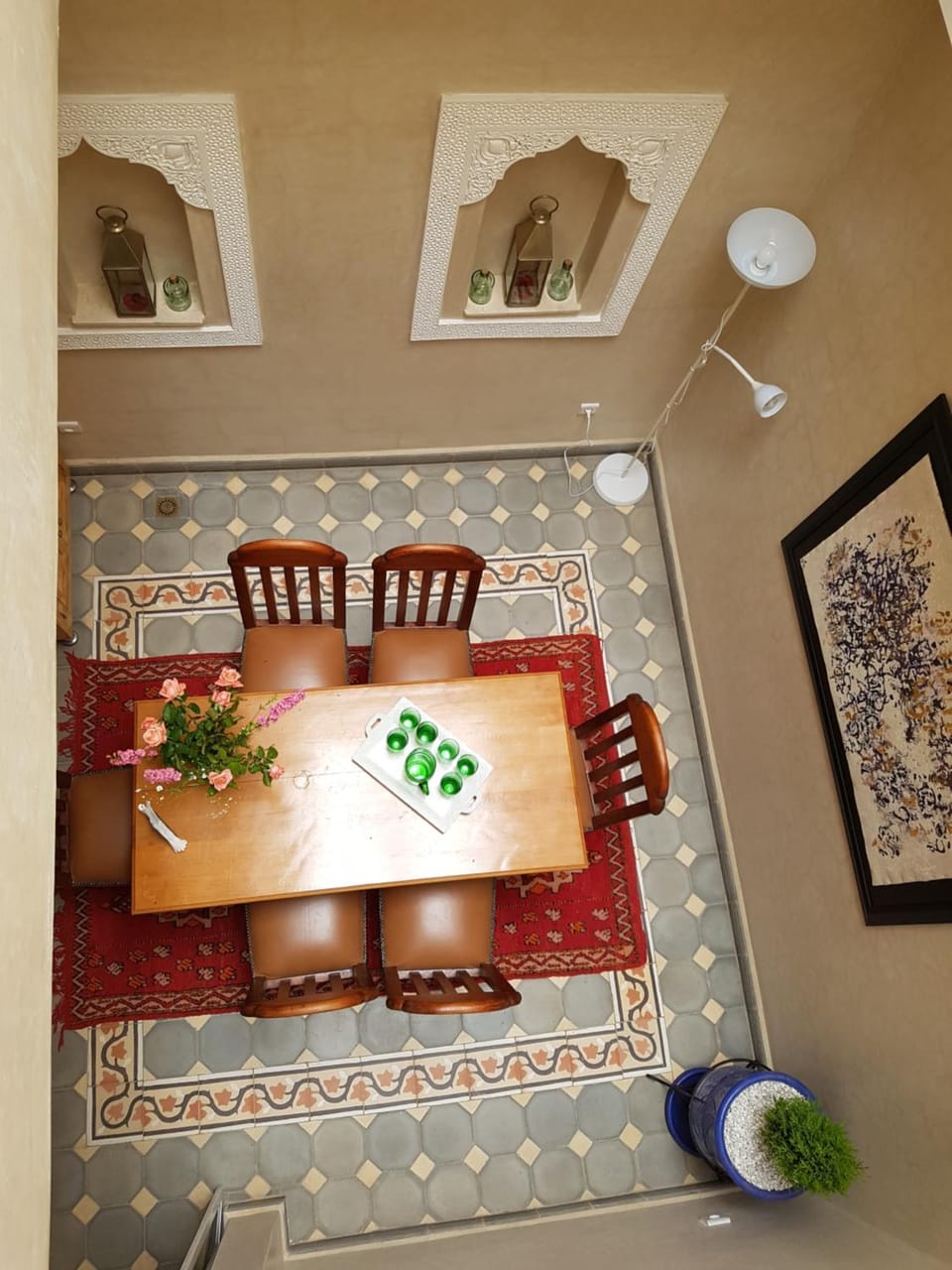 Dining area