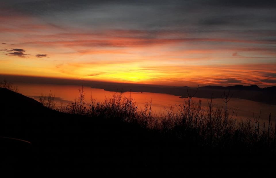 Natural landscape, Sunset