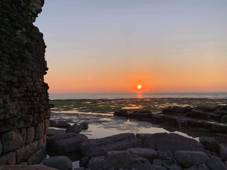 Natural landscape, Sunset