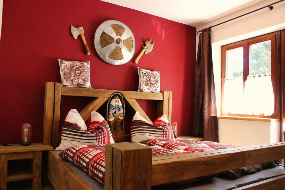Bed, Bedroom