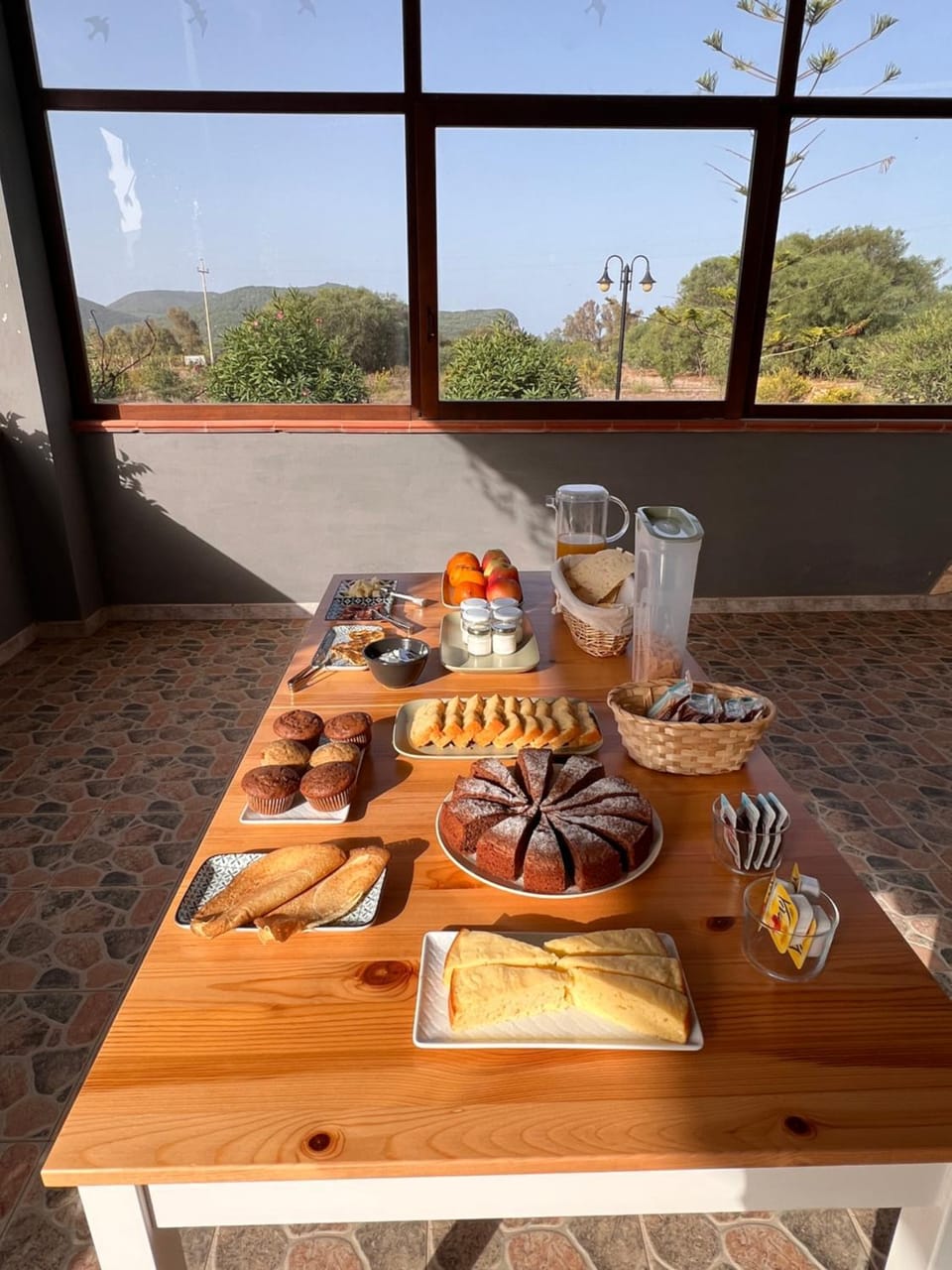 Buffet breakfast