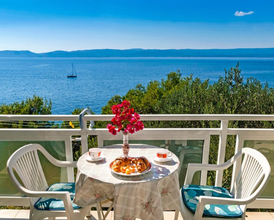 Natural landscape, View (from property/room), Balcony/Terrace, Balcony/Terrace, Sea view