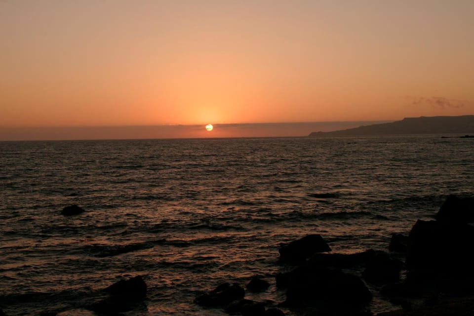 Natural landscape, Sunset