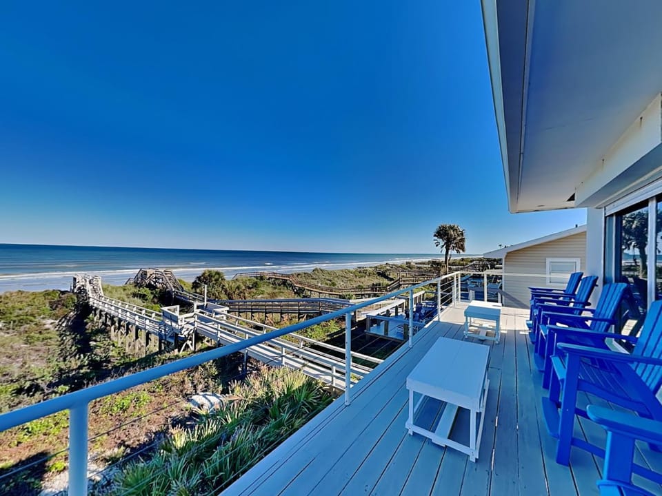 Balcony/Terrace, Seating area, Beach, Sea view