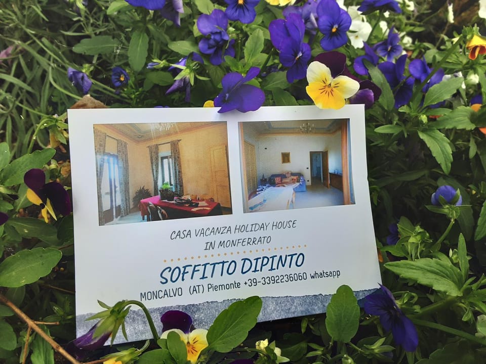 Soffitto Dipinto Apartment in Piedmont