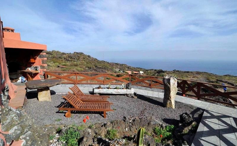Garden, Sea view