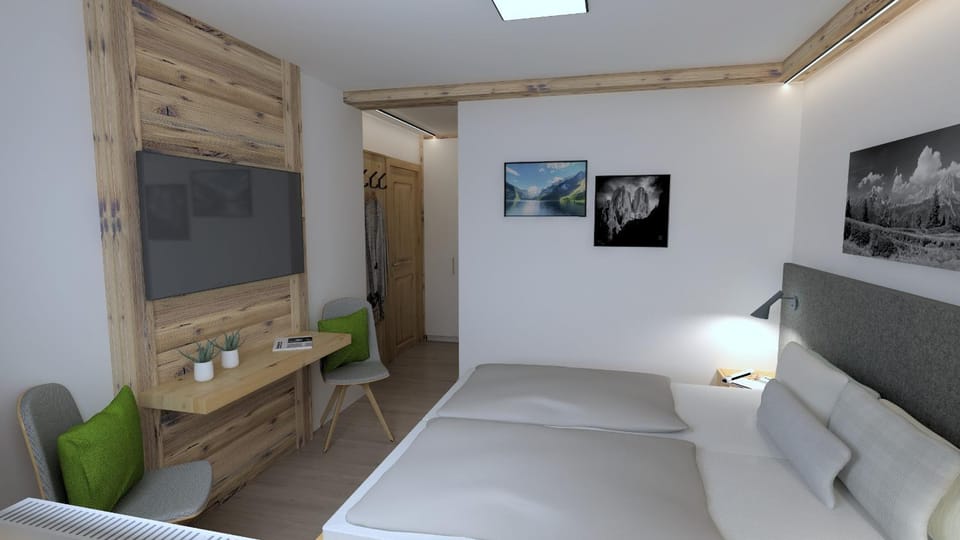 Photo of the whole room, Bedroom