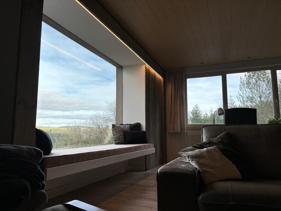 Natural landscape, View (from property/room), Living room, Seating area