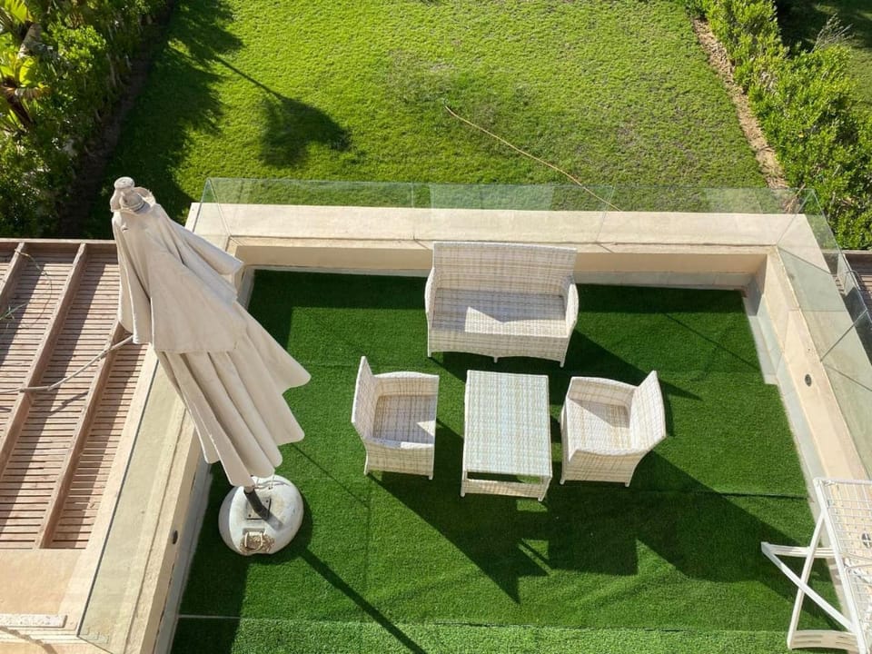 Seating area, Garden view