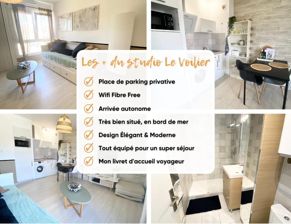 Studio récent proche de la mer Apartment in Saint-Jean-de-Monts