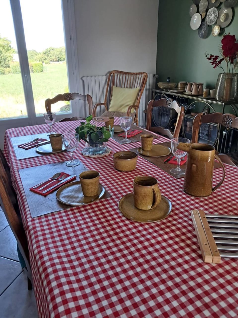 Dining area, Breakfast