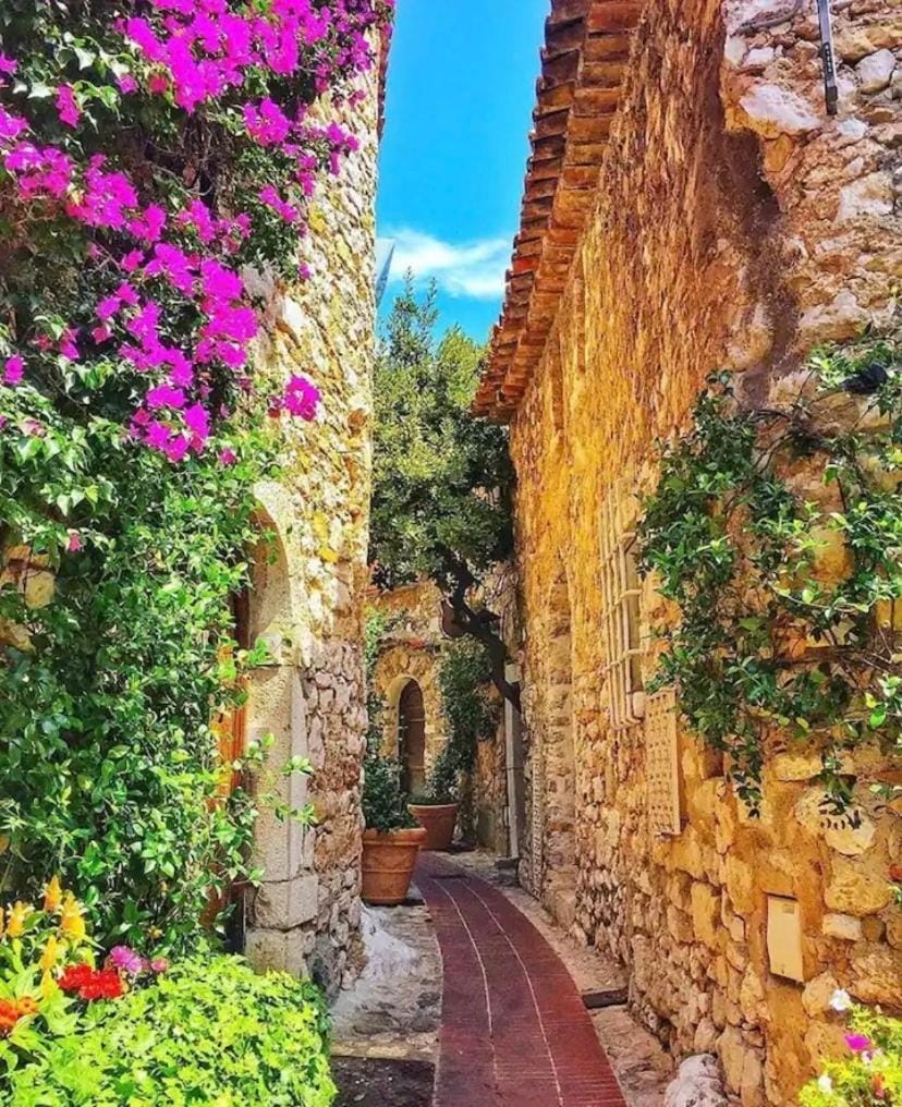 STUDIO pied village EZE - dans VILLA - Parking Gratuit House in Eze