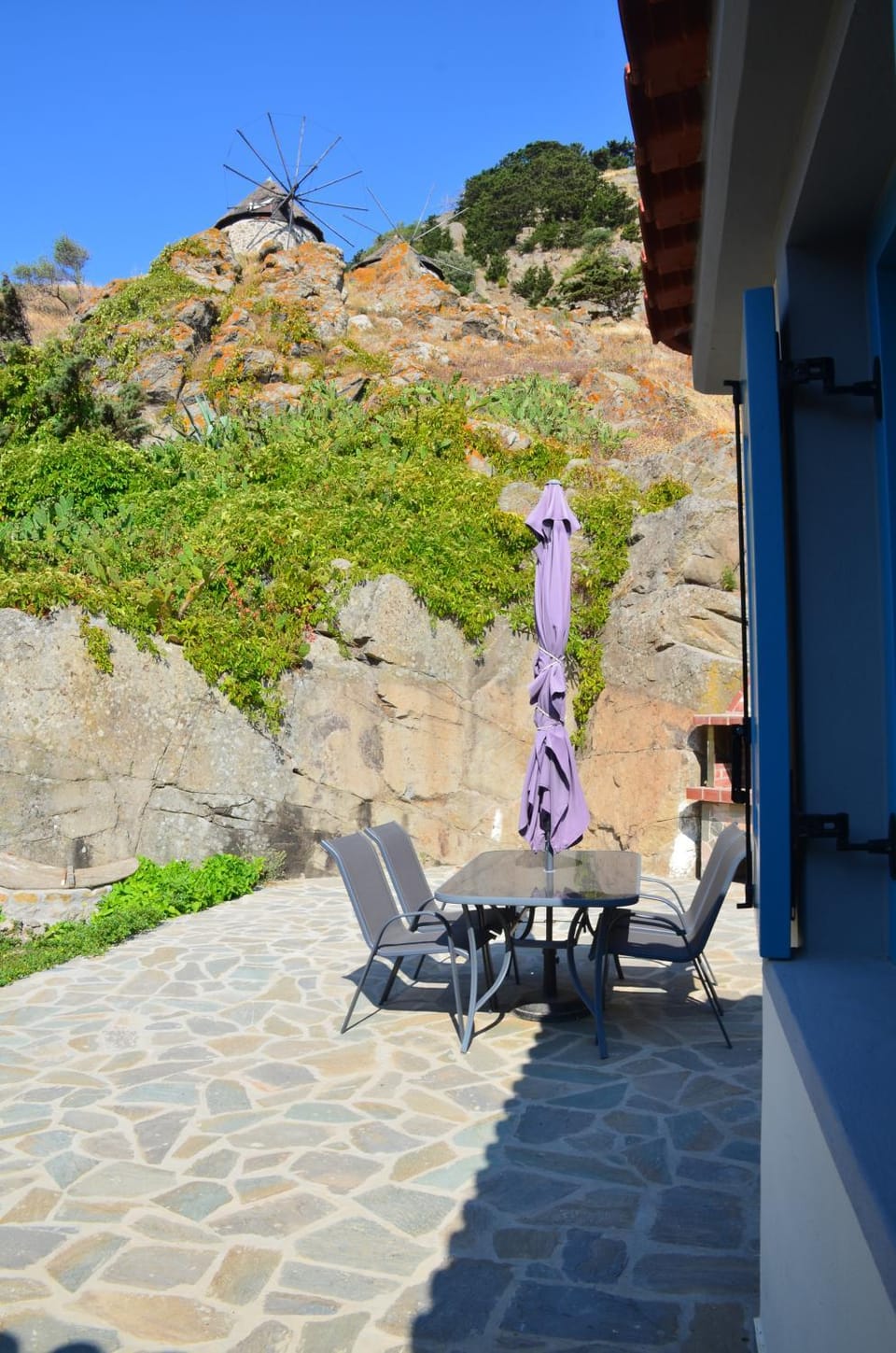 Under the Windmills House in Decentralized Administration of the Aegean