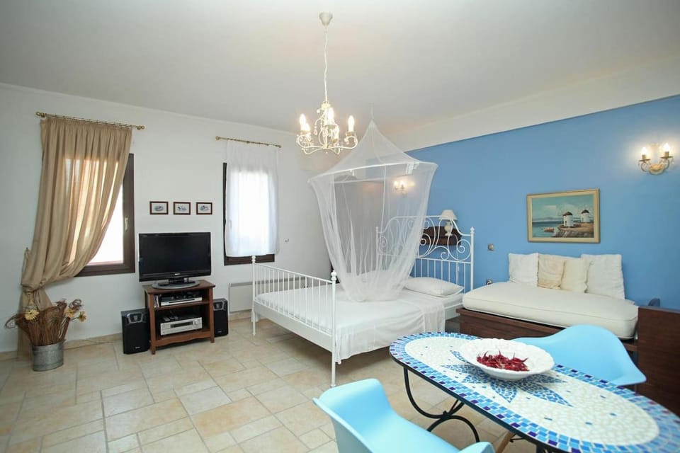 Beautiful Studio in traditional Afytos Halkidiki-UVC sterilized Apartment in Halkidiki