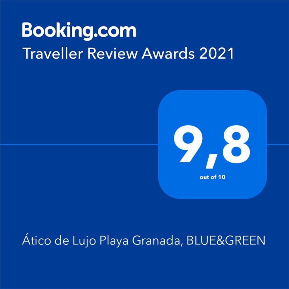 Ático de Lujo Playa Granada, BLUE&GREEN Apartment in Costa Tropical
