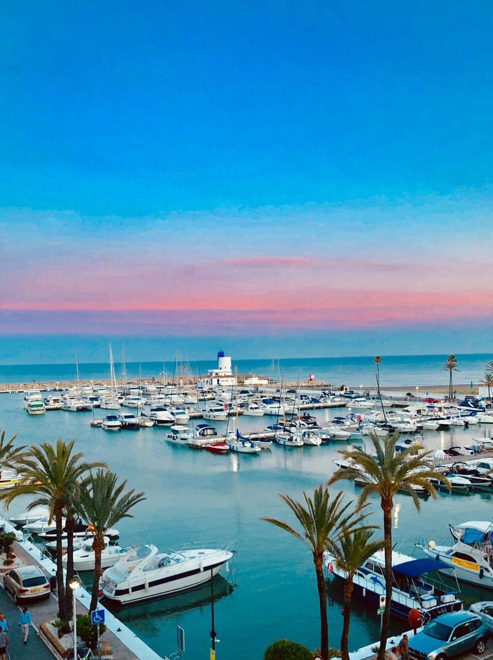 Neighbourhood, Natural landscape, Sea view, Sunset