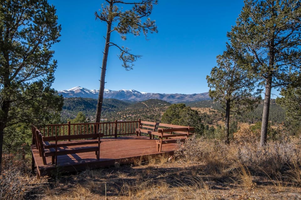 Patio, Natural landscape, View (from property/room), Seating area, Mountain view