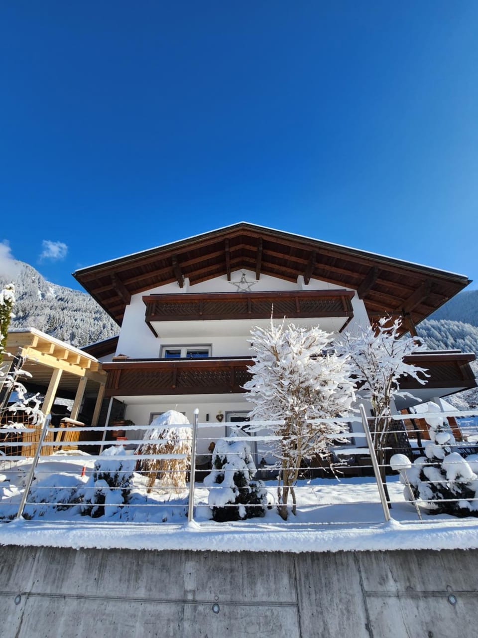 Property building, Winter