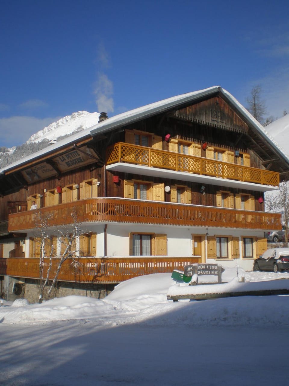 Property building, Winter