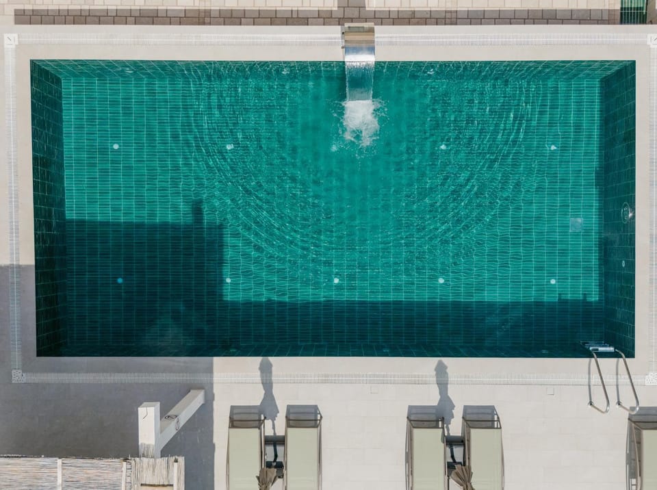 Patio, Day, Pool view, Swimming pool