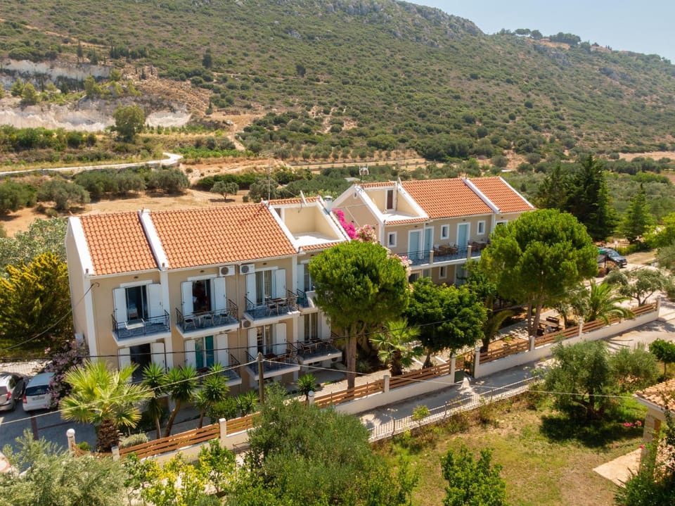 Property building, Spring, Natural landscape, Mountain view, Parking