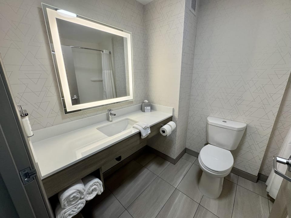 Toilet, Bathroom, towels