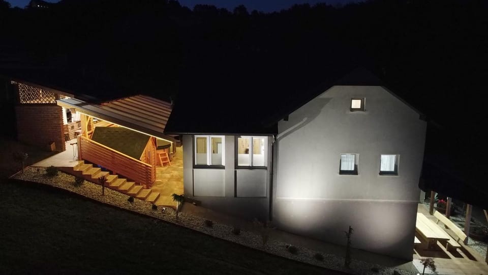 Property building, Night