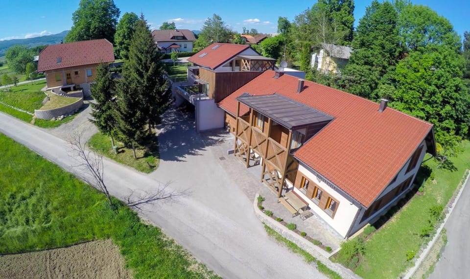 Property building, Day, Neighbourhood, Natural landscape, Bird's eye view