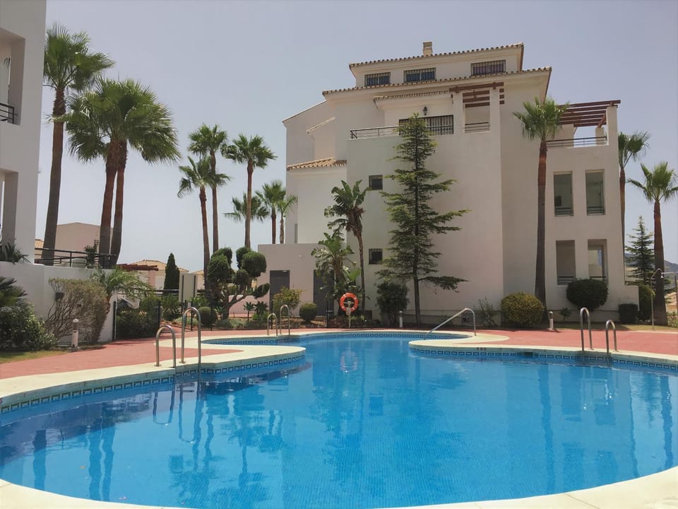 Property building, Pool view, Swimming pool