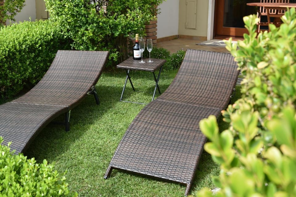 Garden, Garden view, sunbed