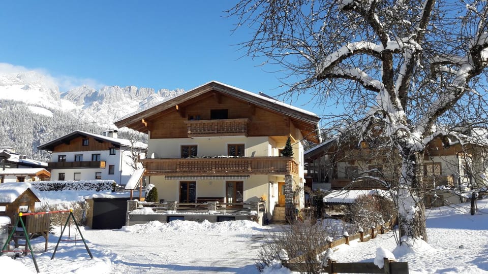 Property building, Day, Winter