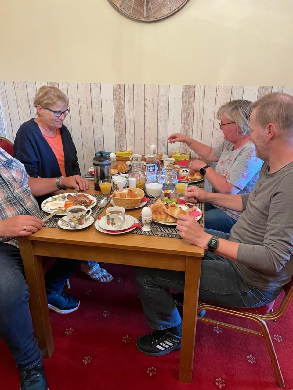 group of guests