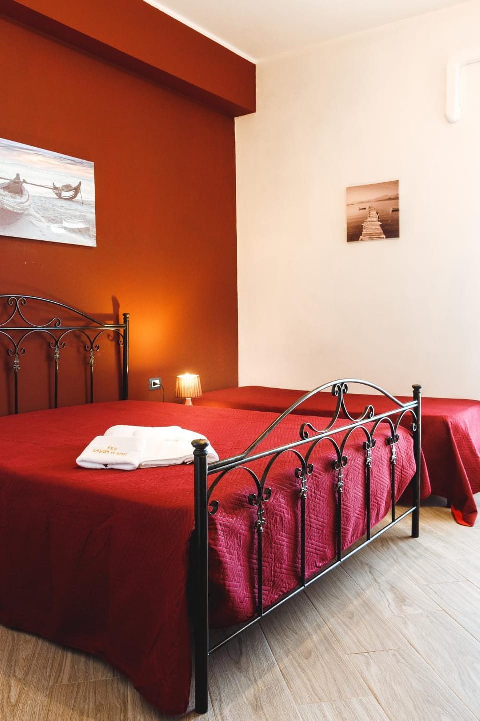 Bed, Photo of the whole room, Bedroom, Sea view