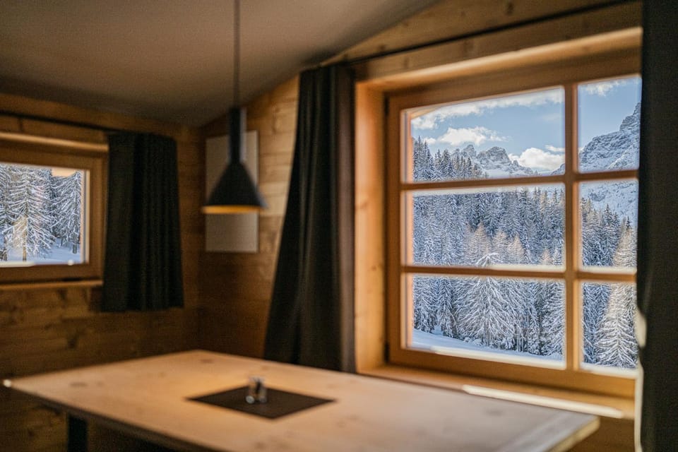 Natural landscape, Winter, Mountain view