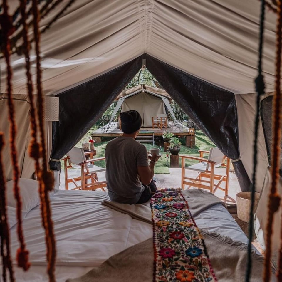 Glamping Chaska Ocupi Luxury tent in Urubamba