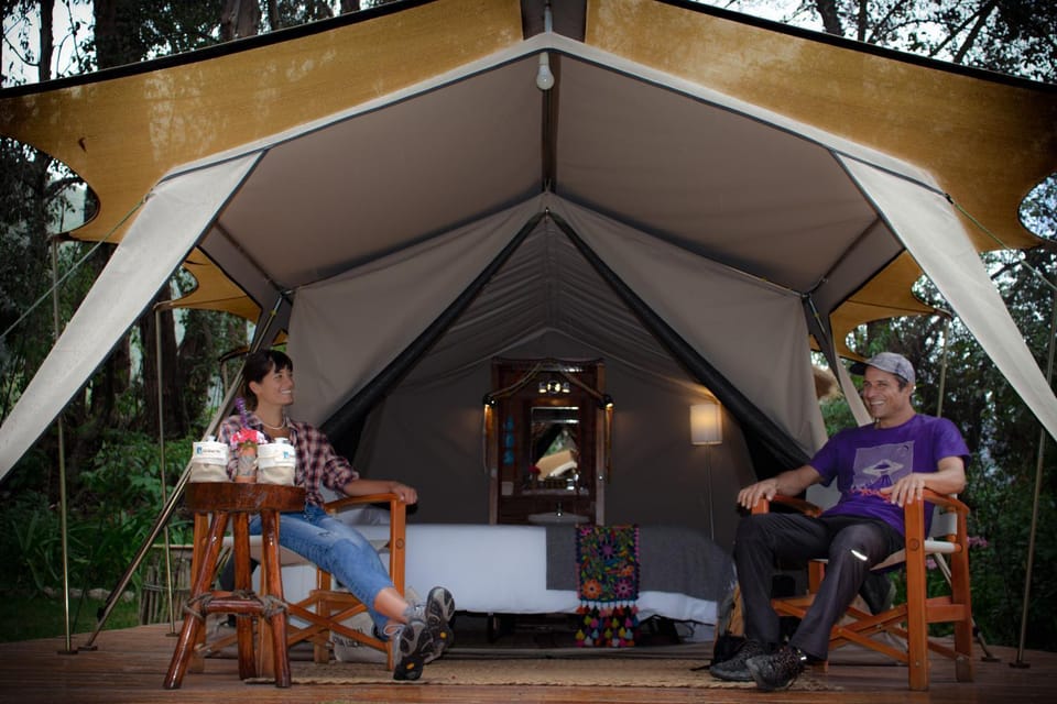 Glamping Chaska Ocupi Luxury tent in Urubamba