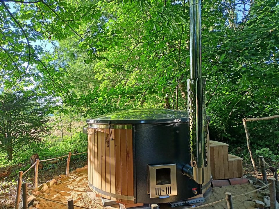 Natural landscape, Hot Tub, Hot Tub, Garden view, Open Air Bath